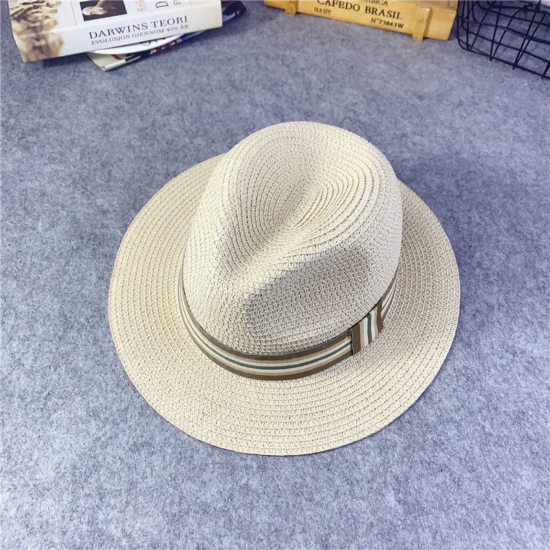 Korean Children’s Straw Hats – Stylish Sun Protection