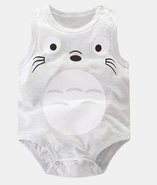 Sleeveless Baby Rompers | 100% Cotton Newborn Clothes