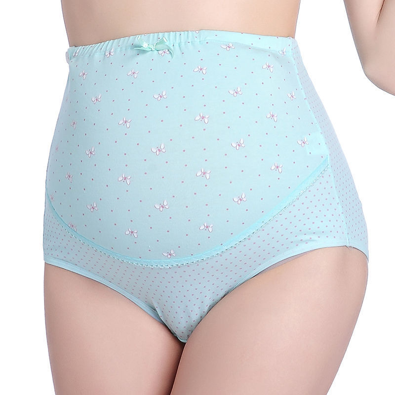 High Waist Maternity Panties โ Soft Polyester Comfort