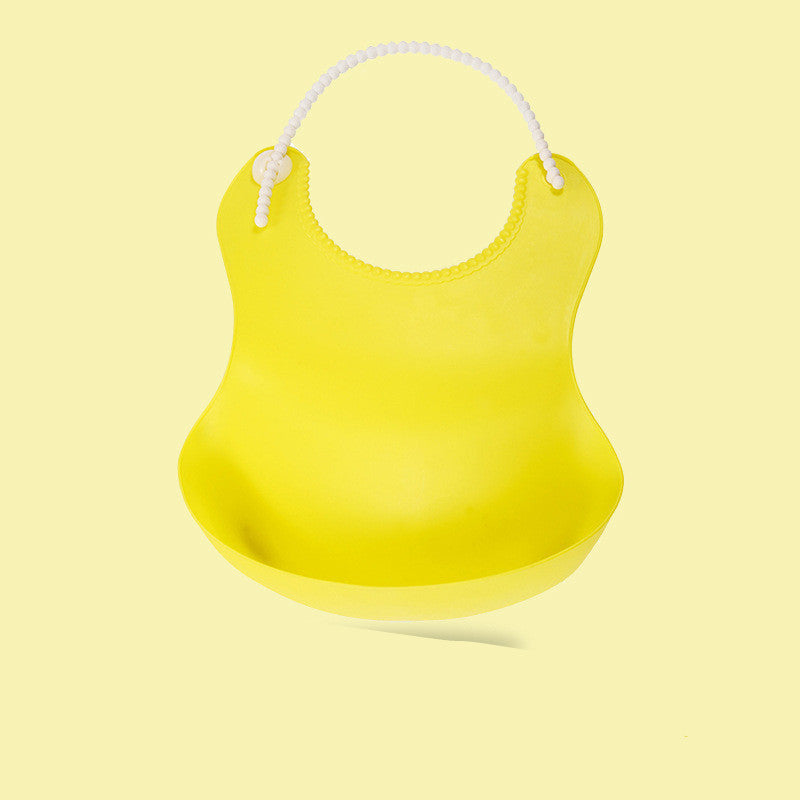 Waterproof Silicone Baby Bib – Hygienic & Adjustable Feeding Bibs for Infants and Toddlers
