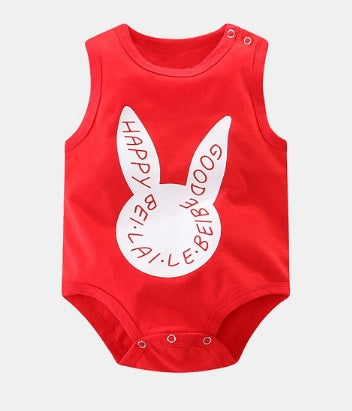 Sleeveless Baby Rompers | 100% Cotton Newborn Clothes