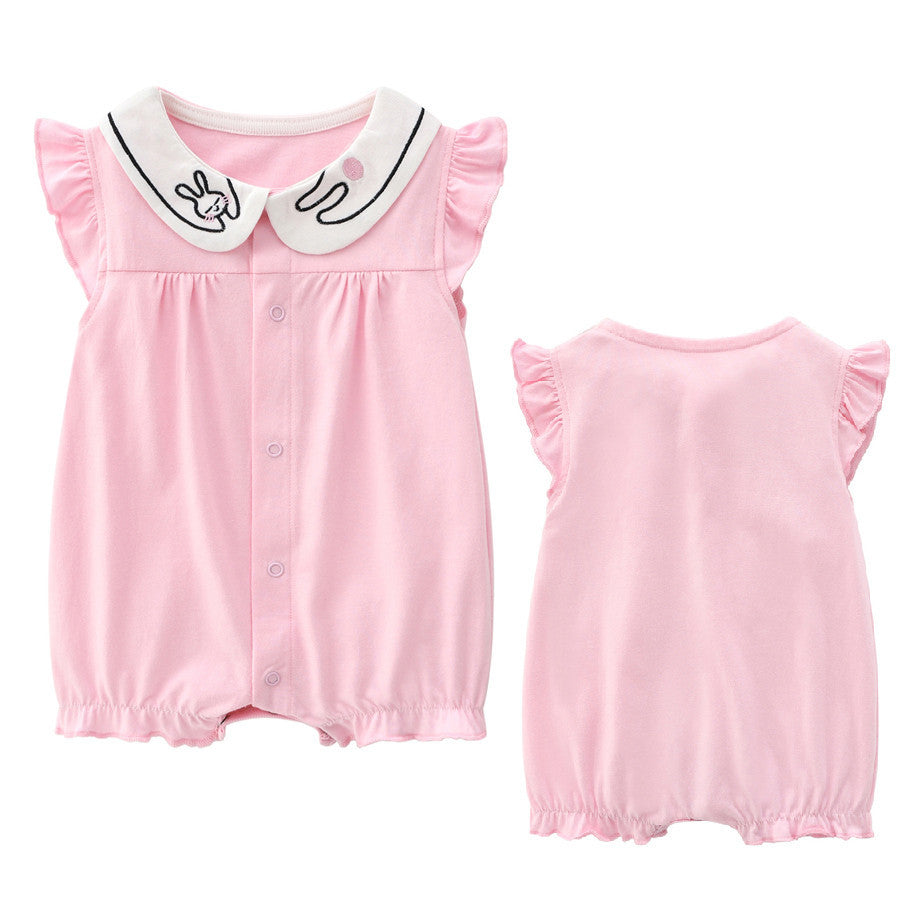 Toddler Princess Summer Cotton Romper