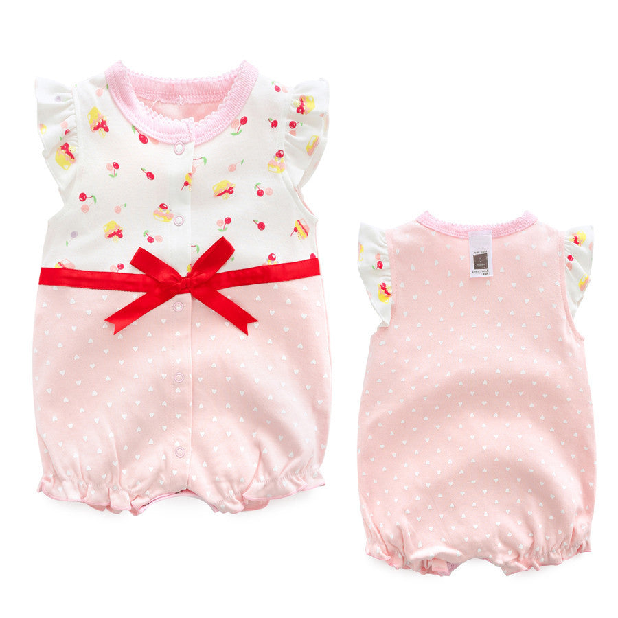 Toddler Princess Summer Cotton Romper