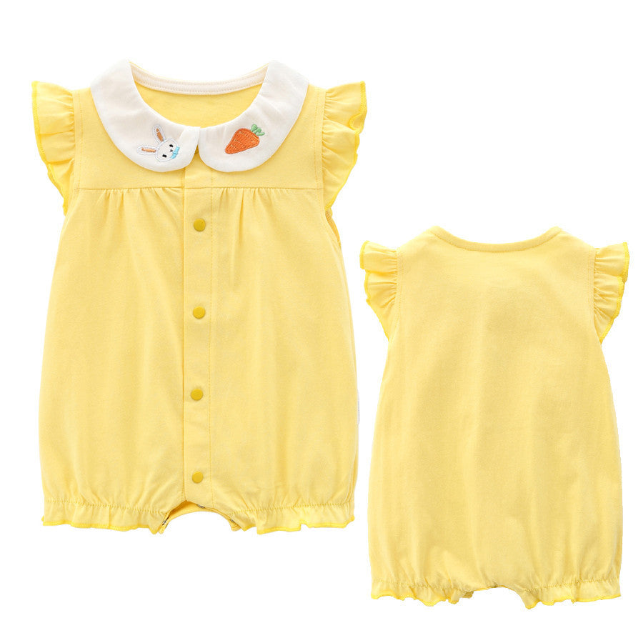 Toddler Princess Summer Cotton Romper