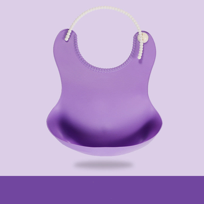 Waterproof Silicone Baby Bib – Hygienic & Adjustable Feeding Bibs for Infants and Toddlers