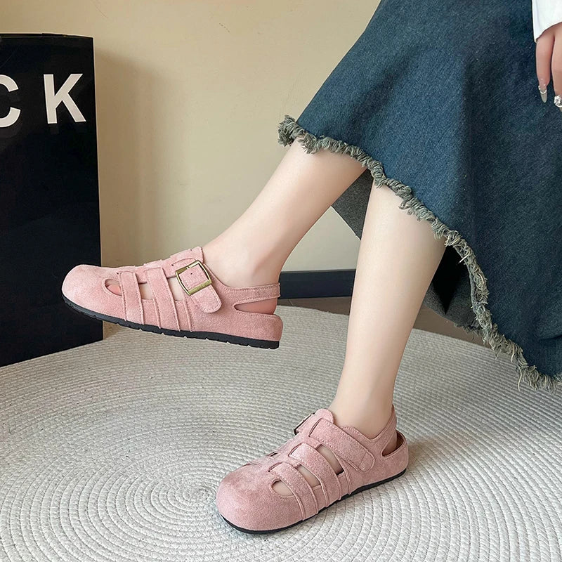 Sweet Summer Style Breathable Hollow Out Women Sandals