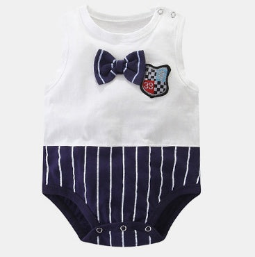 Sleeveless Baby Rompers | 100% Cotton Newborn Clothes