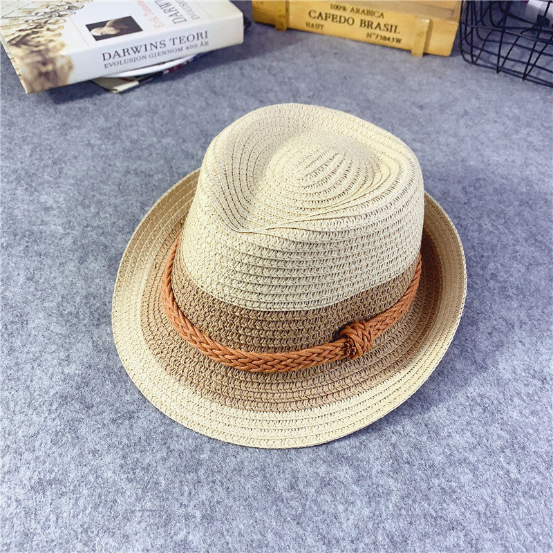 Korean Children’s Straw Hats – Stylish Sun Protection