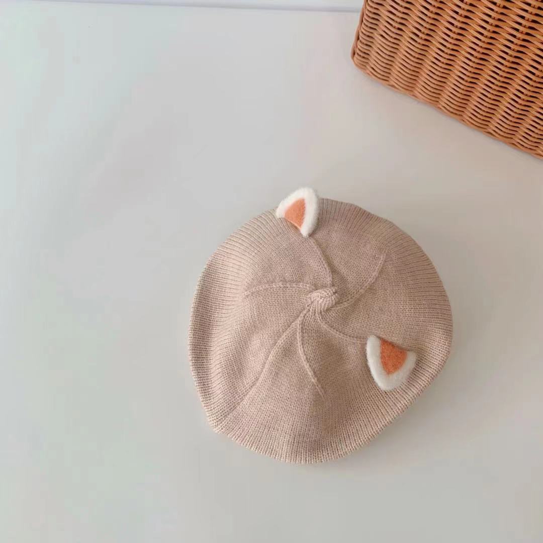 Spring & Autumn Baby Knitting Wool Berets โ Cozy & Protective