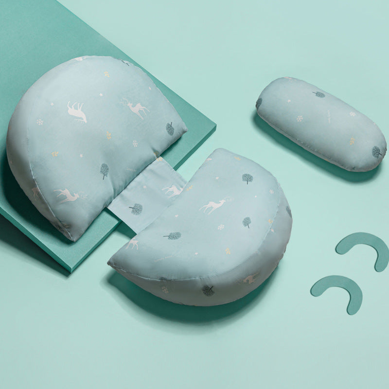 U-Shaped Baby Pillow with Silkworm Support – Soft, Safe & Supportive
