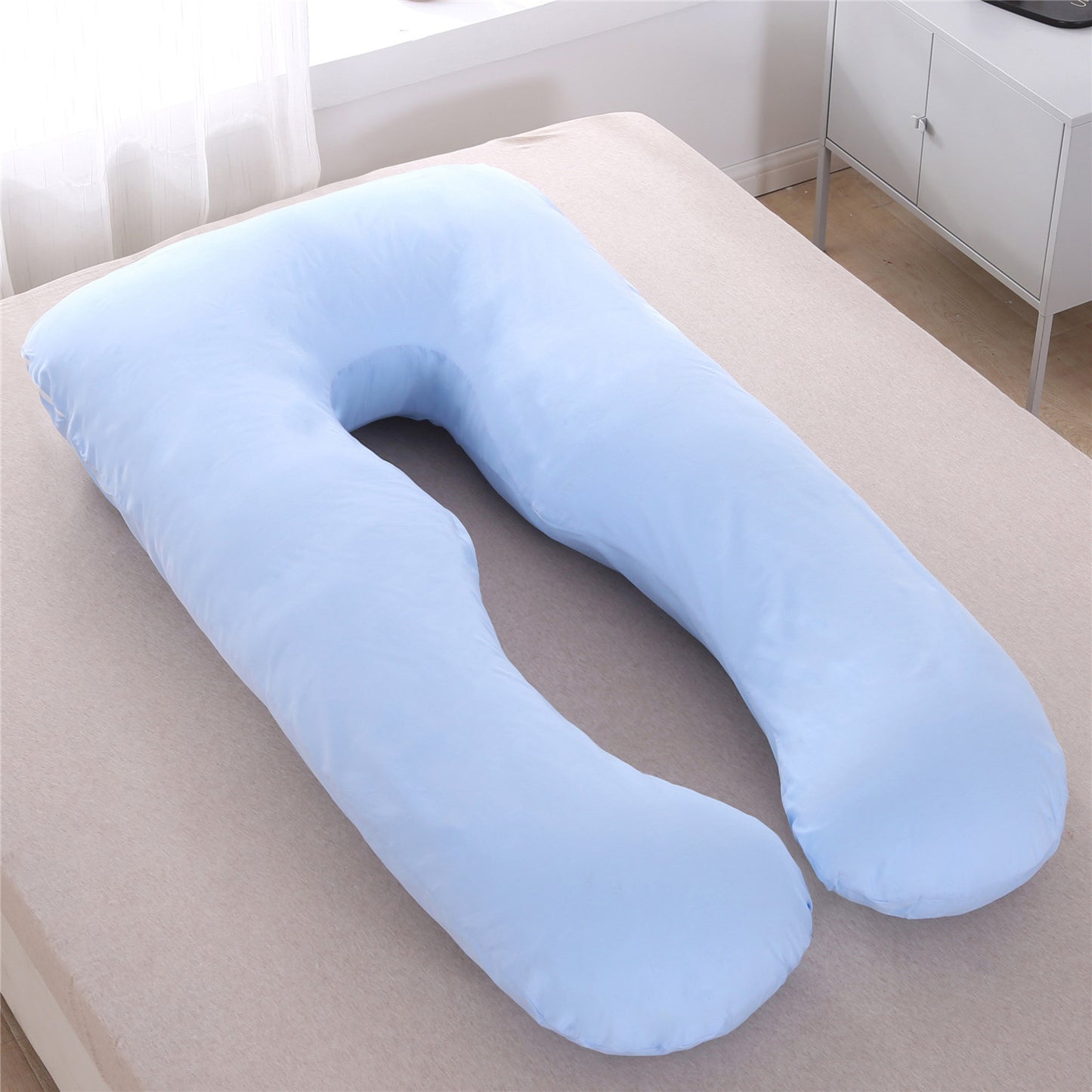 Full Body Maternity Pillow – Removable & Washable U-Shape Support for Pregnancy Comfort