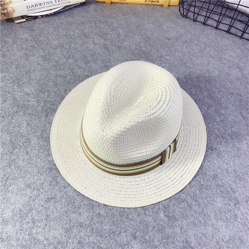 Korean Children’s Straw Hats – Stylish Sun Protection
