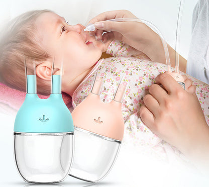 Soft Silicone Nasal Aspirator – Gentle & Safe Baby Nose Cleaner for Newborns