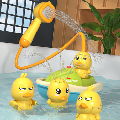 Cute Battery-Operated Water Spray Duck Toy – Splash & Play Fun!