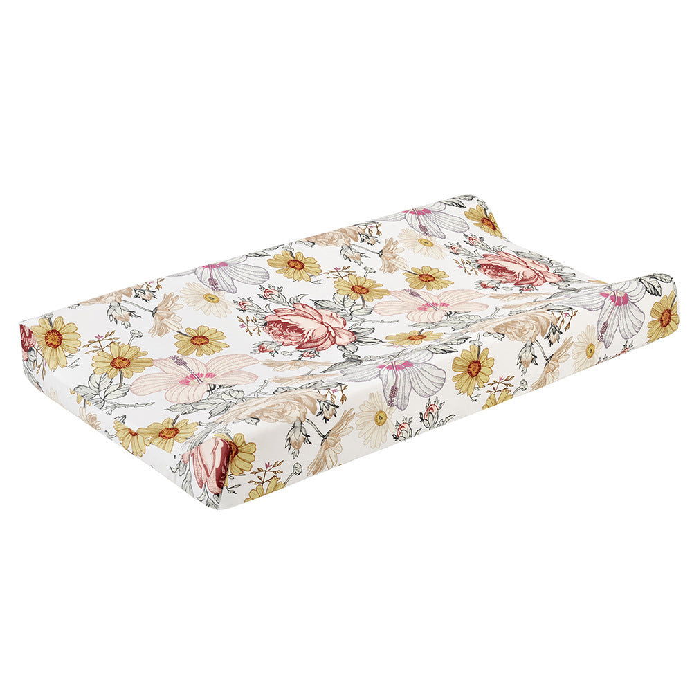 Soft Blended Fabric Diaper Changing Pad Cover – Breathable & Stylish for Infants