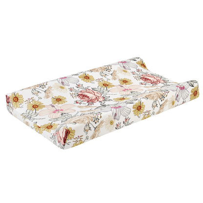 Soft Blended Fabric Diaper Changing Pad Cover – Breathable & Stylish for Infants