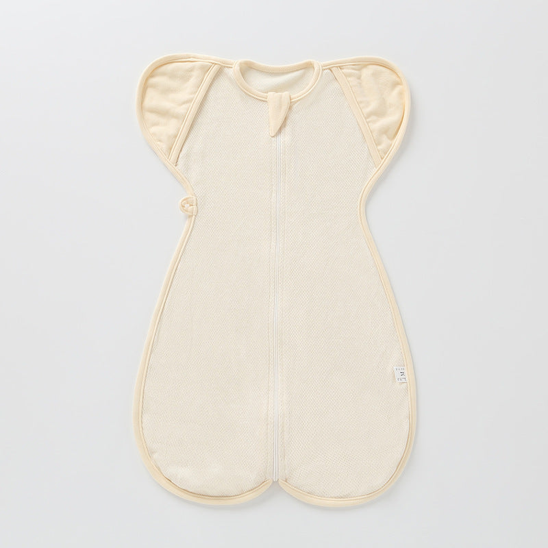 Organic Cotton Baby Sleeping Bag – Breathable All-Season Sleep Sack for Infants