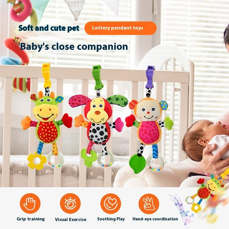 Plush Interactive Baby Toy – Stimulate Senses & Development