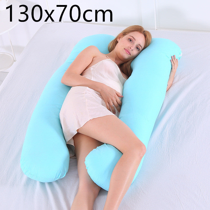 Pregnancy & Maternity Body Pillow – Full Body Support with Removable Cotton Cover