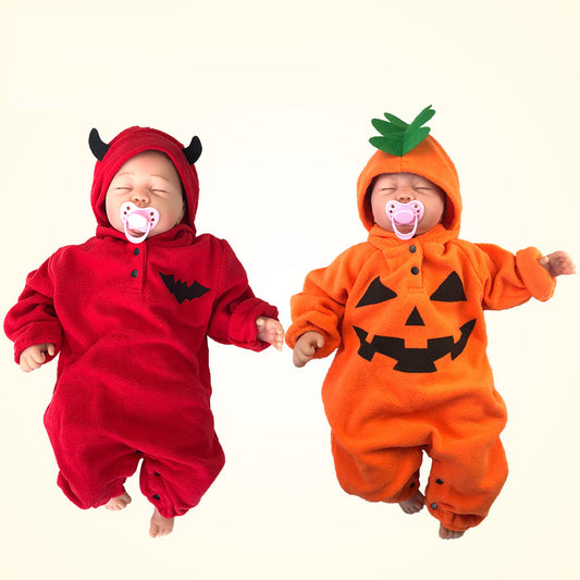 Unisex Cotton Long Sleeve Romper – Soft & Casual Babywear for Spring & Autumn