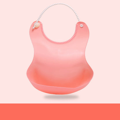 Waterproof Silicone Baby Bib – Hygienic & Adjustable Feeding Bibs for Infants and Toddlers