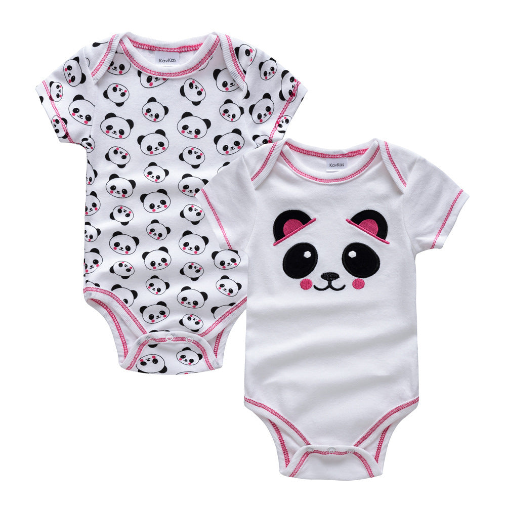 Soft Cotton Triangle Baby Climbing Romper – Seamless Comfort for Newborns