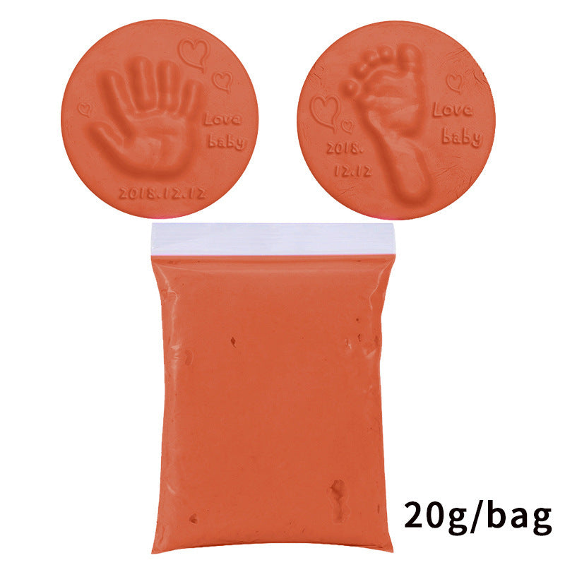 Baby Handprint & Footprint Clay – Non-Toxic Keepsake Kit for 0-6 Months