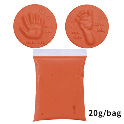 Baby Handprint & Footprint Clay – Non-Toxic Keepsake Kit for 0-6 Months