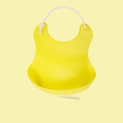 Waterproof Silicone Baby Bib – Hygienic & Adjustable Feeding Bibs for Infants and Toddlers
