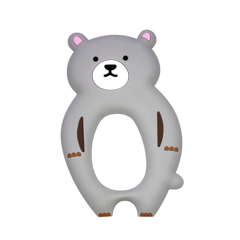 Baby Silicone Teether – Gentle Relief & Sensory Development