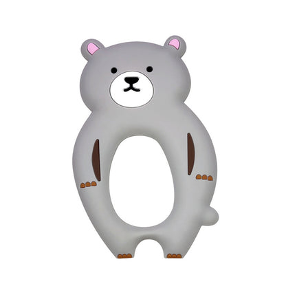 Silicone Baby Teether – Safe & Soft Teething Toy for Infants 3+ Months