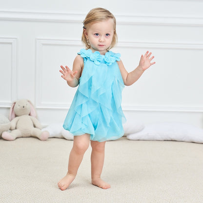 Sleeveless Summer Dress for Baby Girls – Cotton, Soft & Breathable