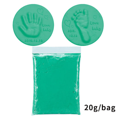 Baby Handprint & Footprint Clay – Non-Toxic Keepsake Kit for 0-6 Months