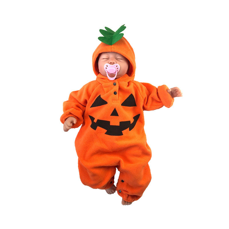Unisex Cotton Long Sleeve Romper – Soft & Casual Babywear for Spring & Autumn