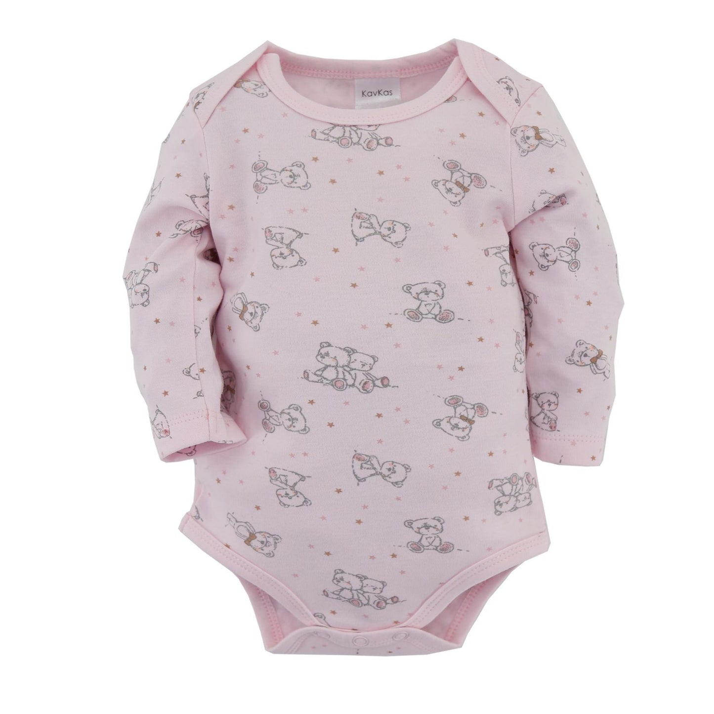 Long Sleeve Triangle Crawl Cotton Jumpsuit – Casual Baby Outfit