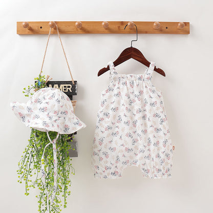 Korean Style Sleeveless Dress with Detachable Hood – Summer Essential for Girls
