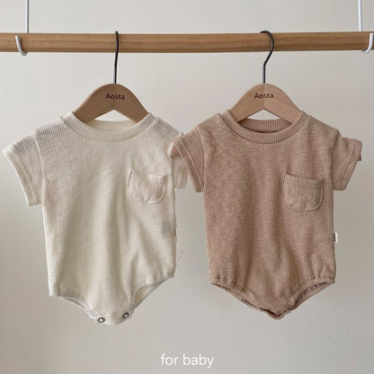 Unisex Cotton Triangle Romper – Breathable, Soft & Summer-Ready