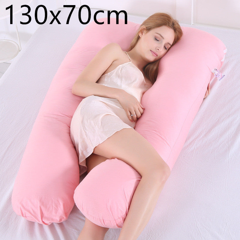 Pregnancy & Maternity Body Pillow – Full Body Support with Removable Cotton Cover