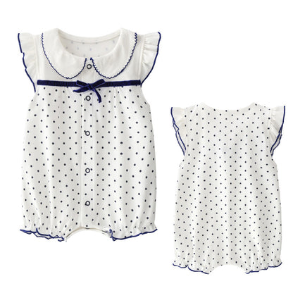 Toddler Princess Summer Cotton Romper