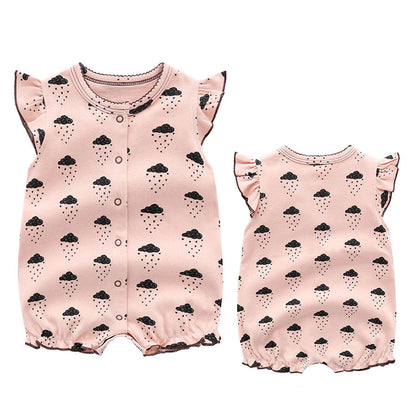 Toddler Princess Summer Cotton Romper