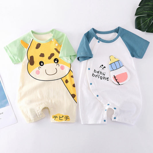 Unisex Rabbit Fur Bodysuit – Soft & Lightweight Short Sleeve for Spring