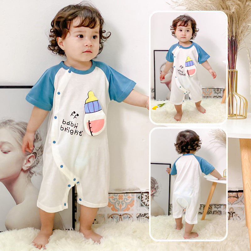 Unisex Rabbit Fur Bodysuit – Soft & Lightweight Short Sleeve for Spring