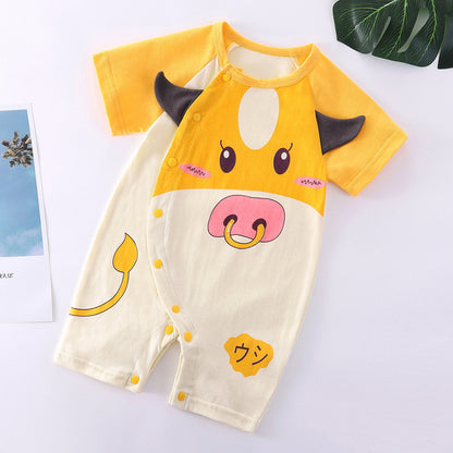 Unisex Rabbit Fur Bodysuit – Soft & Lightweight Short Sleeve for Spring