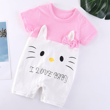 Unisex Rabbit Fur Bodysuit – Soft & Lightweight Short Sleeve for Spring