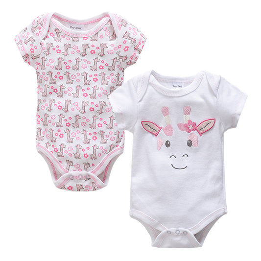 Soft Cotton Triangle Baby Climbing Romper – Seamless Comfort for Newborns