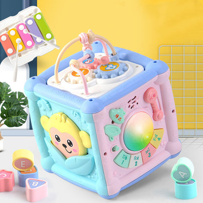 Musical Building Blocks Cube – Stack, Learn & Listen!