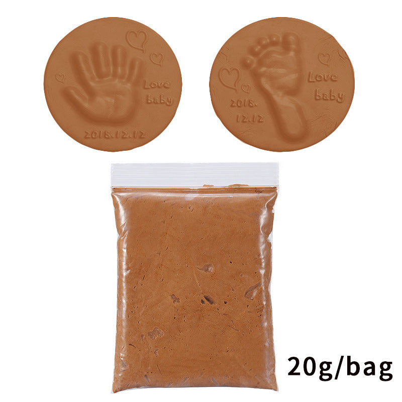 Baby Handprint & Footprint Clay – Non-Toxic Keepsake Kit for 0-6 Months