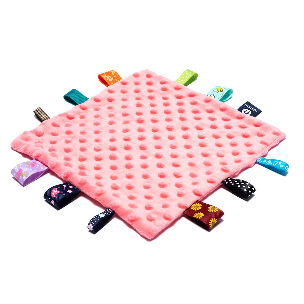 Baby Care Kit: Soft Cotton Handkerchief & Beanie Set for Newborns and Toddlers
