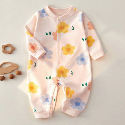 Stylish Cotton Jumpsuit for Babies – Multiple Color & Pattern Options