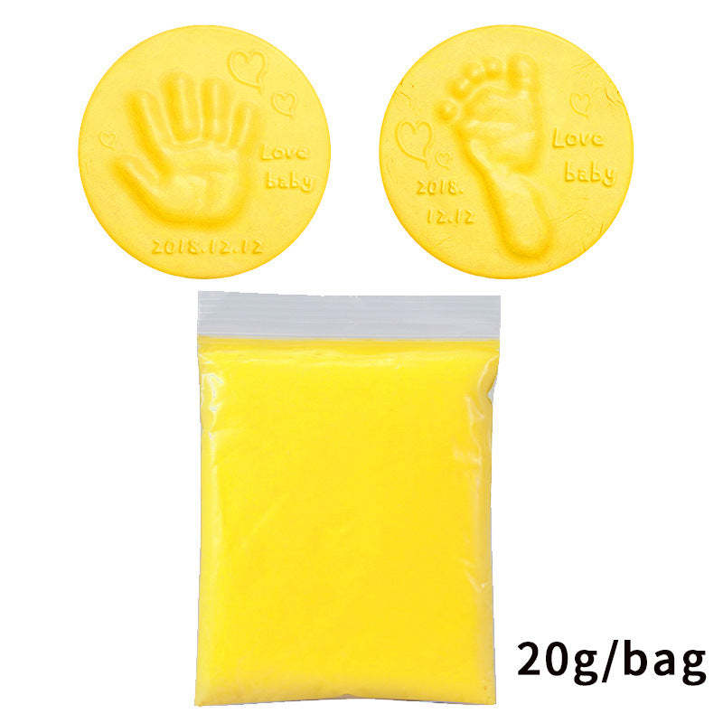 Baby Handprint & Footprint Clay – Non-Toxic Keepsake Kit for 0-6 Months